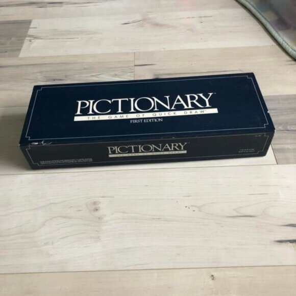 Vintage Pictionary Game 80's - Picture 1 of 6